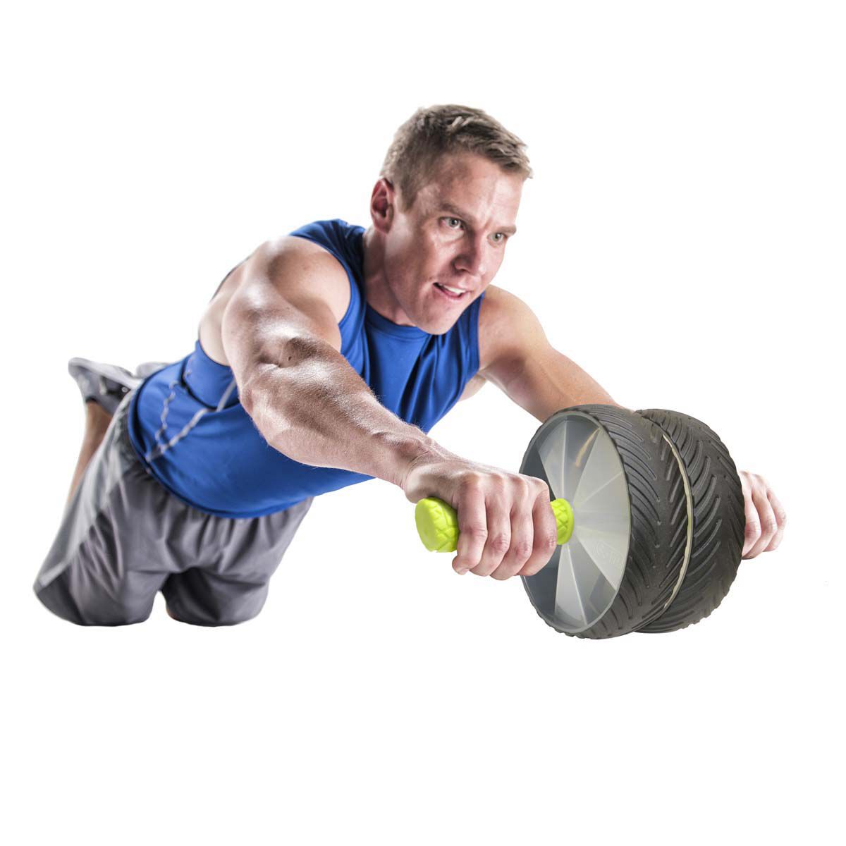 Go Fit Deluxe Dual Ab Wheel