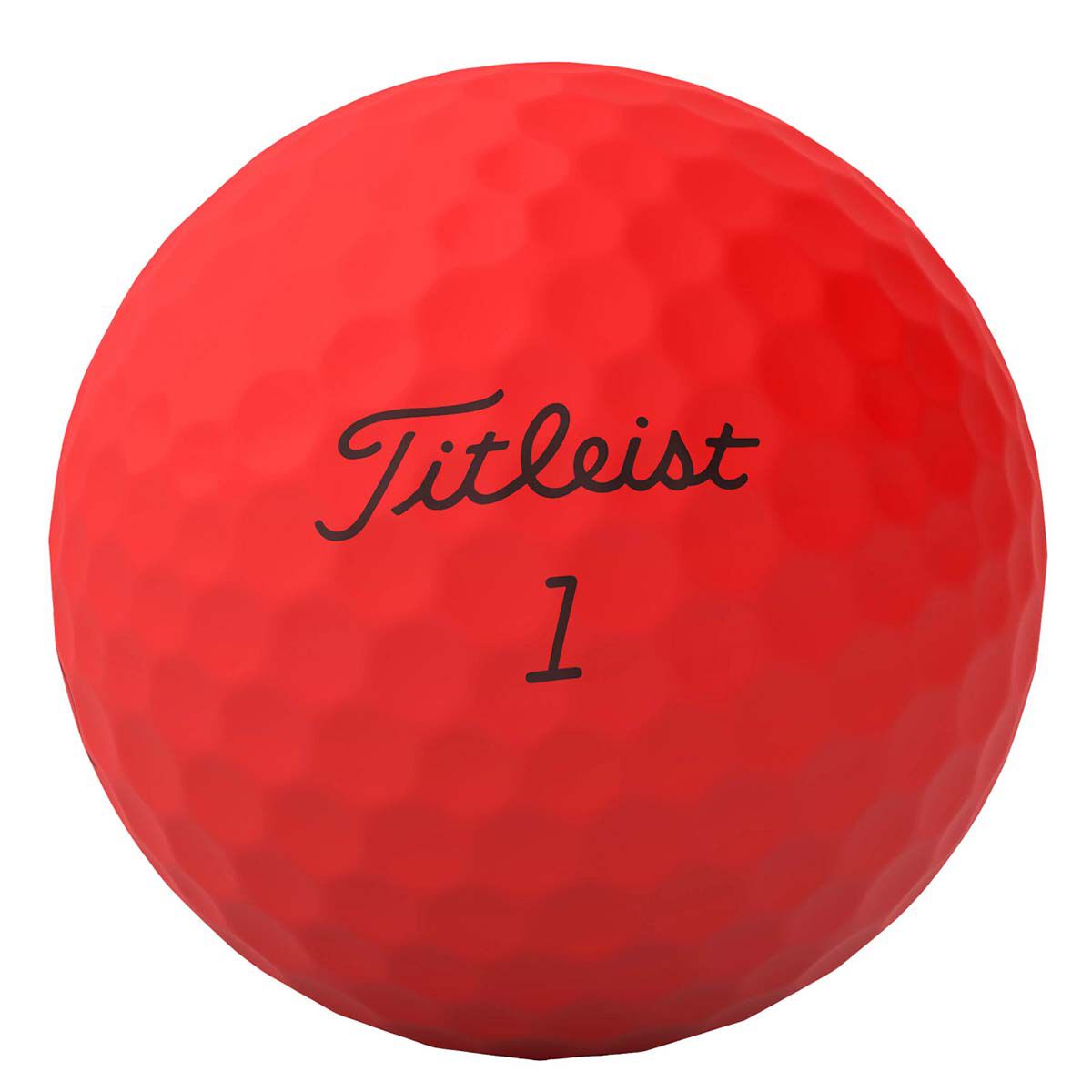 Titleist TruFeel Matte Red Golf Balls