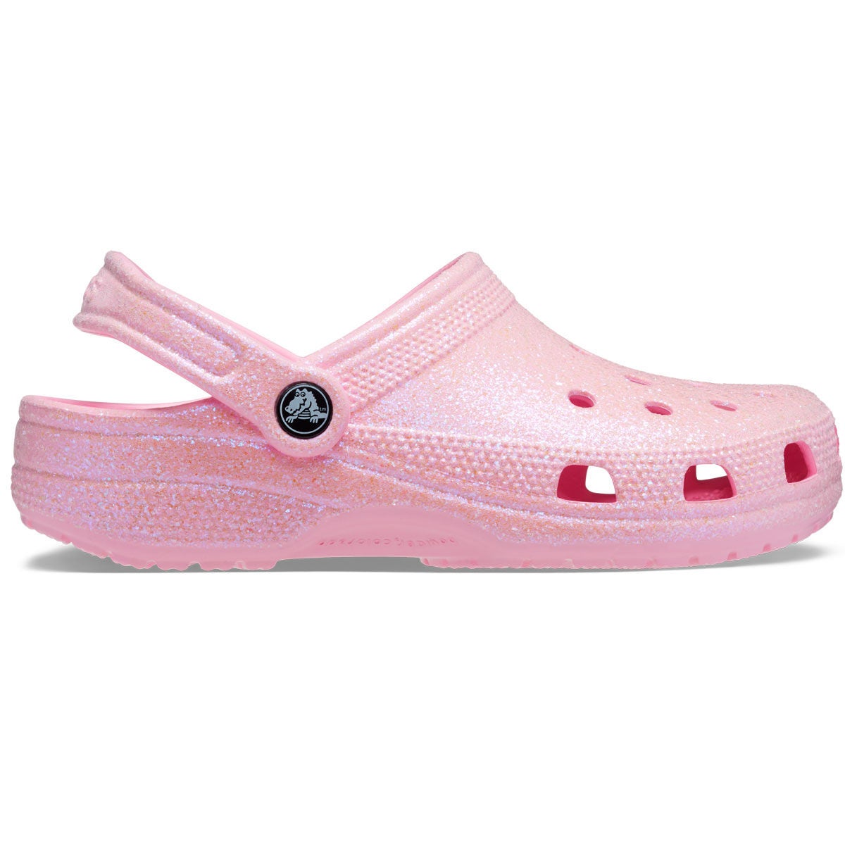 Crocs Women's Classic Glitter Flamingo Clogs