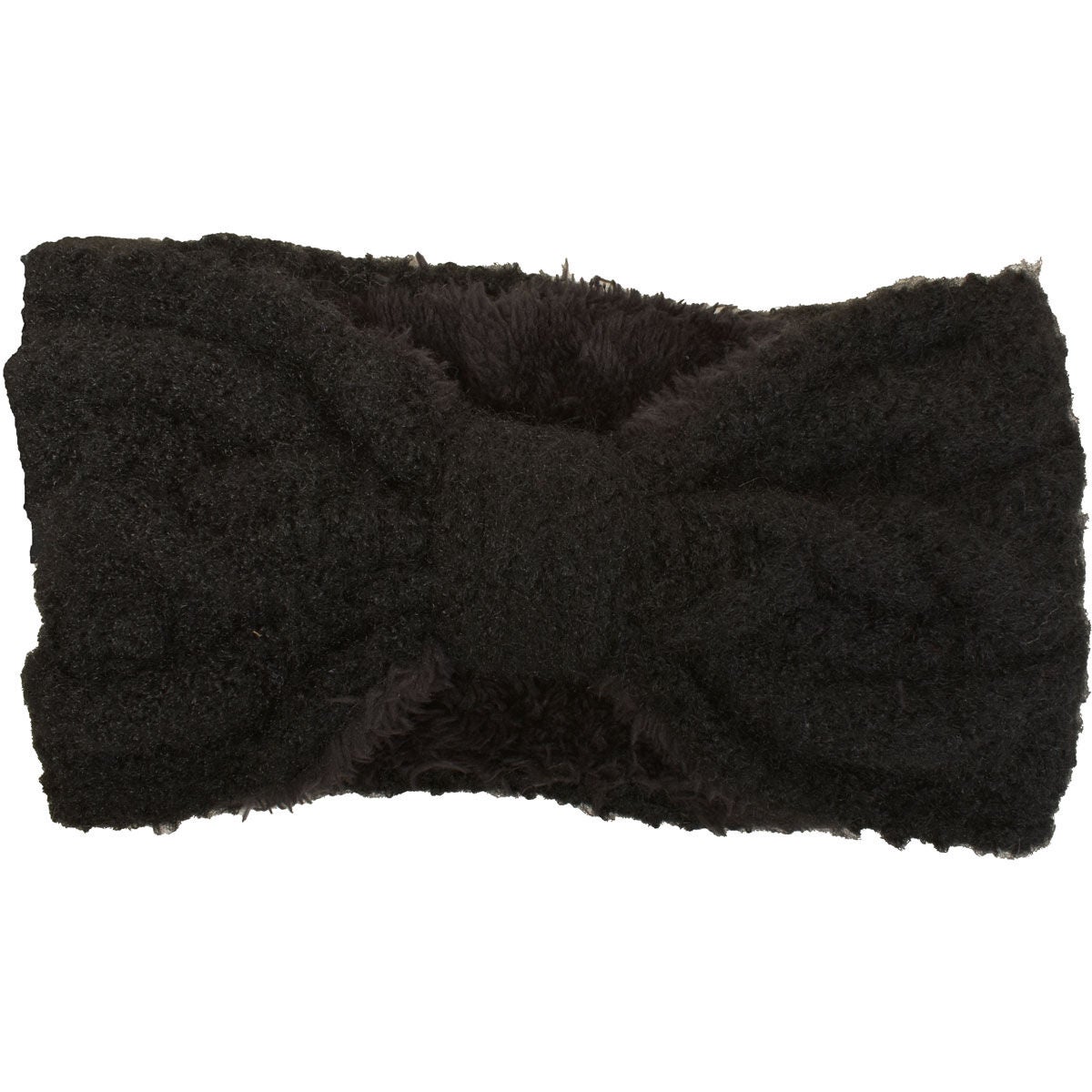 David & Young Women's Mohair Cable Knit Headband