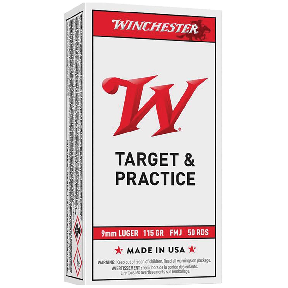 Winchester 9mm Luger 115 Grain