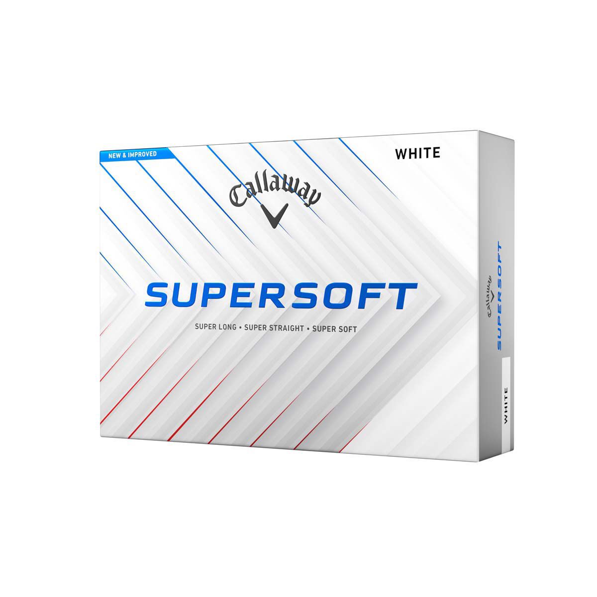 Callaway Golf 2025 White Supersoft 12 Pack GOlf Balls