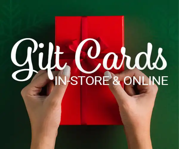 Gift Card In-Store & Online