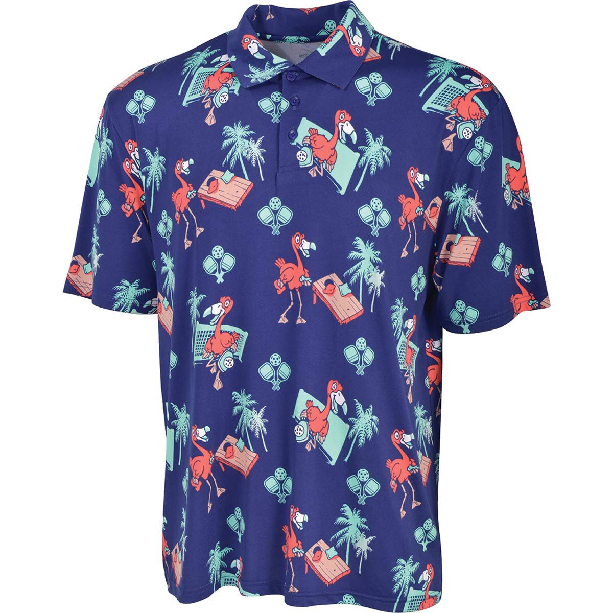 Aeroline Men's Flamingo Polo