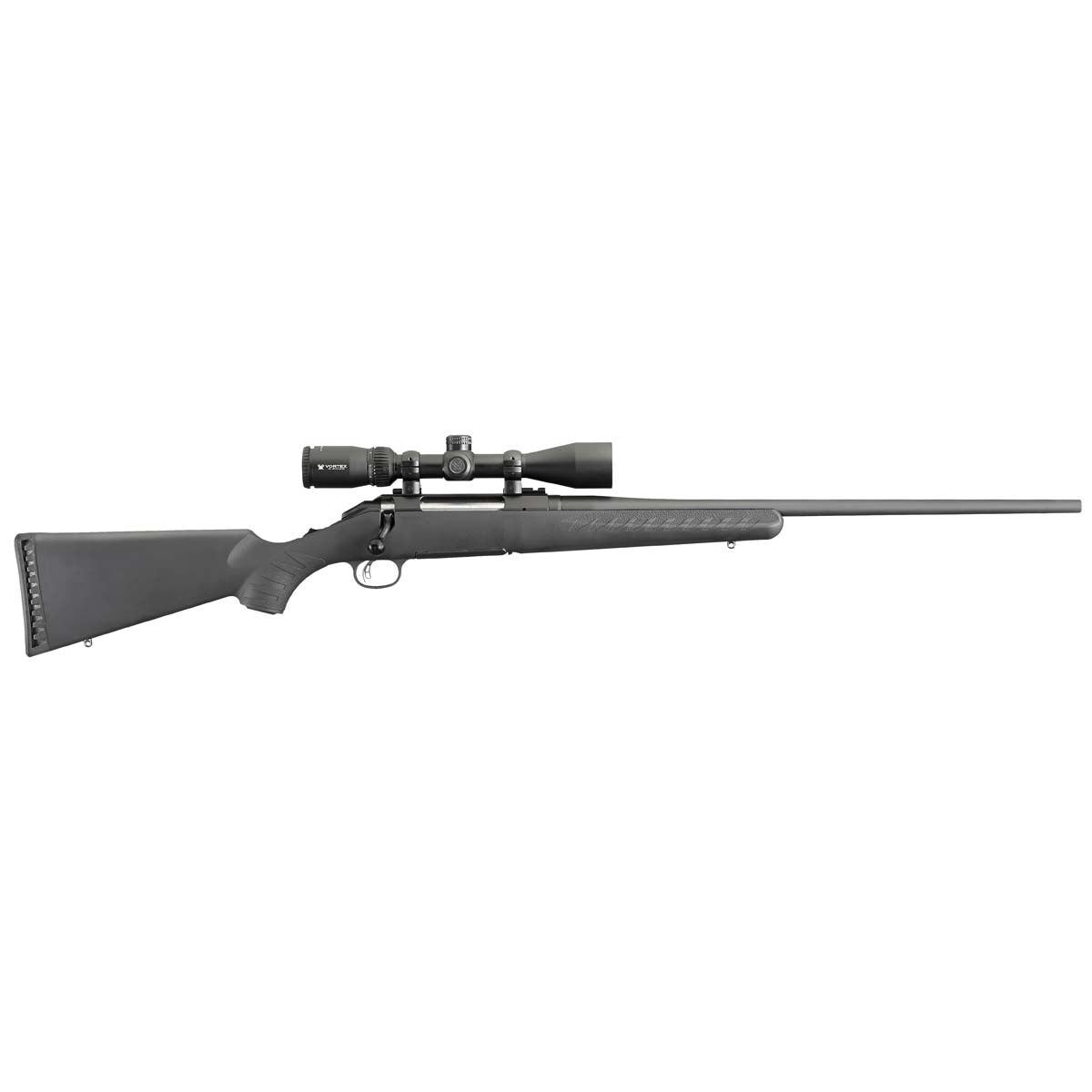 Ruger RUG 16931 AMERICAN  243  VORTEX SCP  BLK SYN