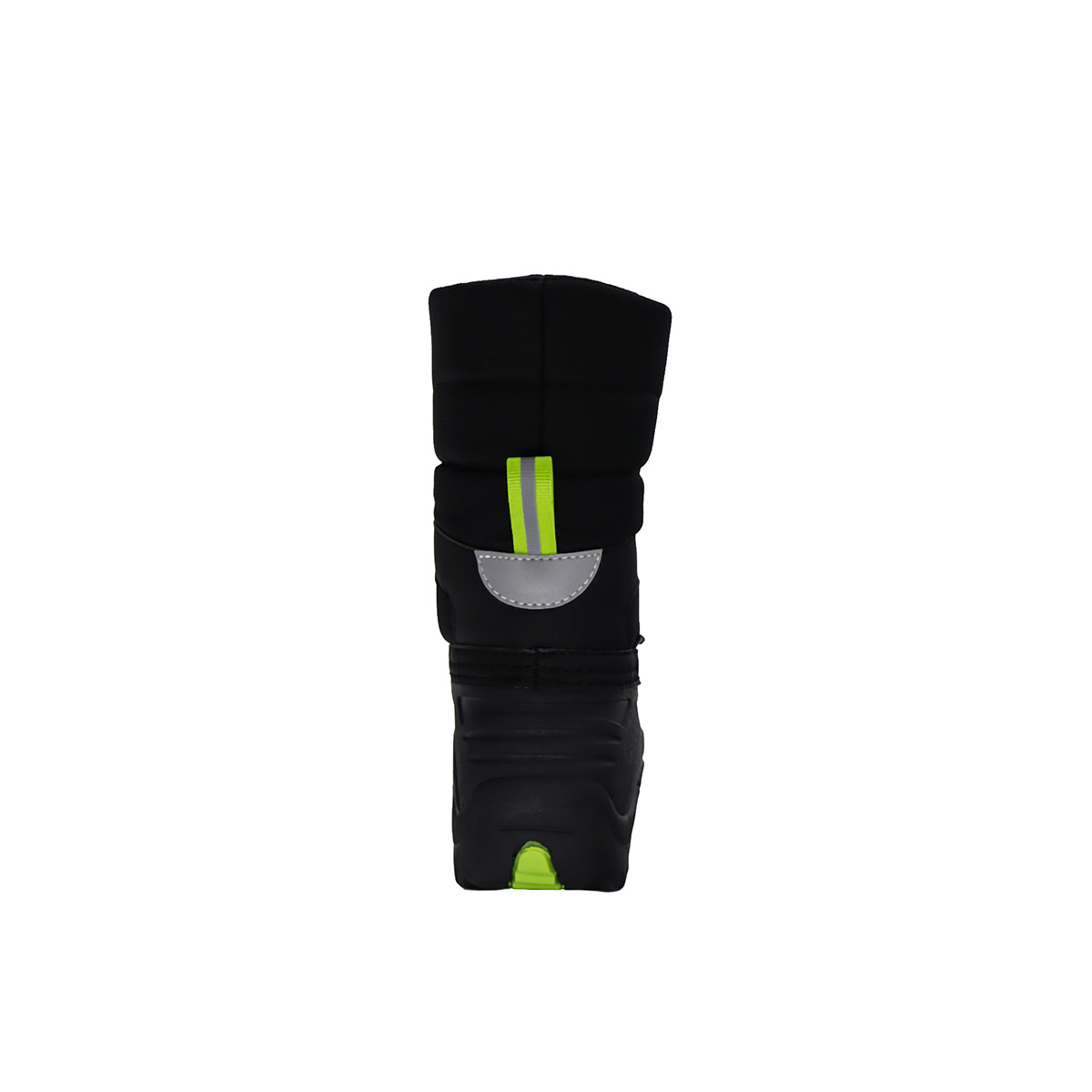 Tamarack Boys' Artic Trail Black and Green Winter Boots