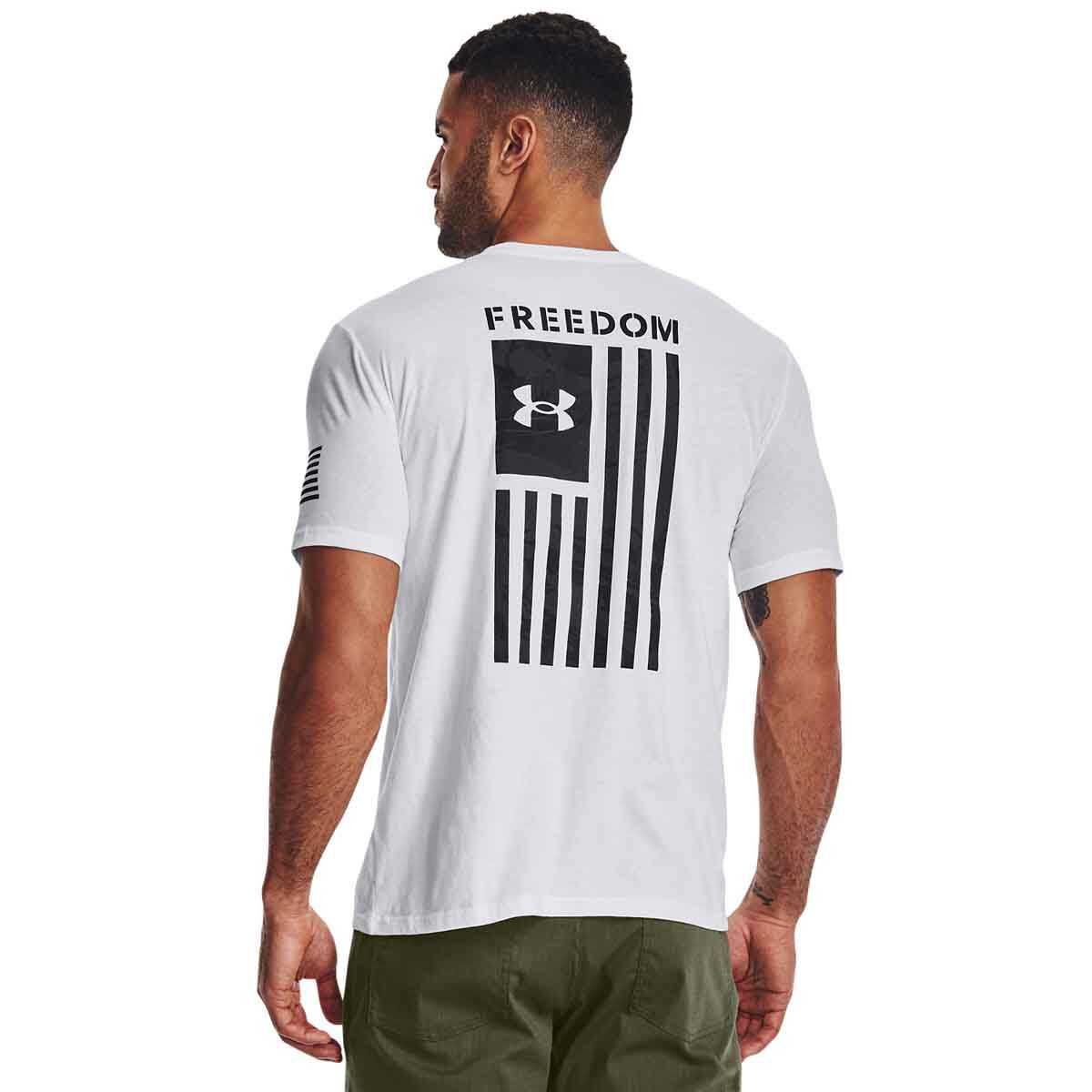 Under Armour Men's Camo Freedom Flag Tee
