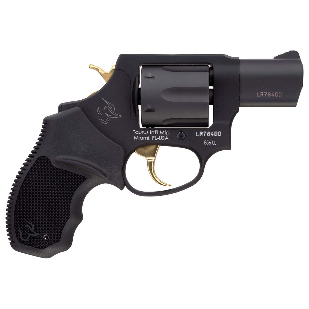 Taurus 856 38SP 2 6R BLK/GLD Revolver