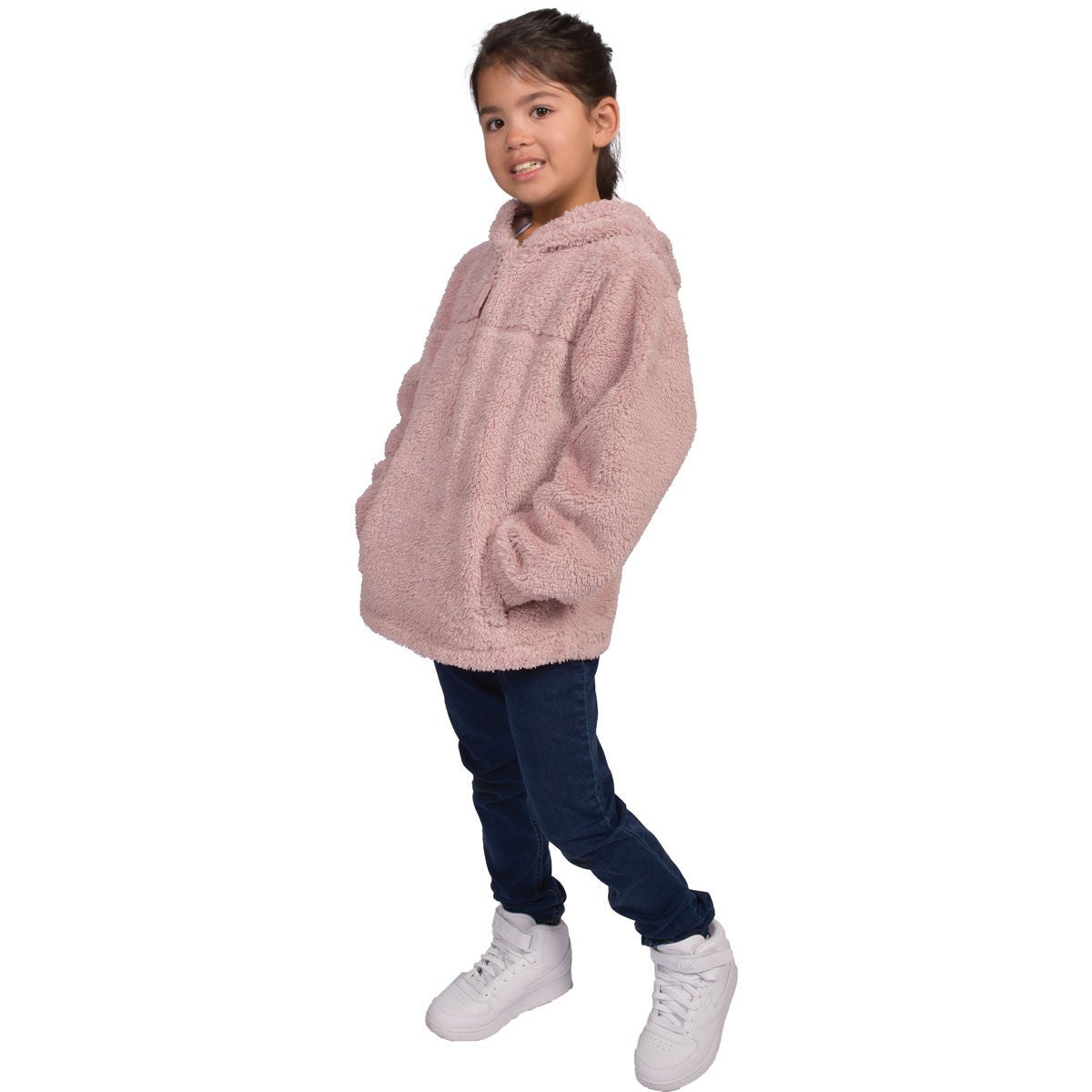 Canyon Creek Girl's Sherpa 1/4 Zip Jacket