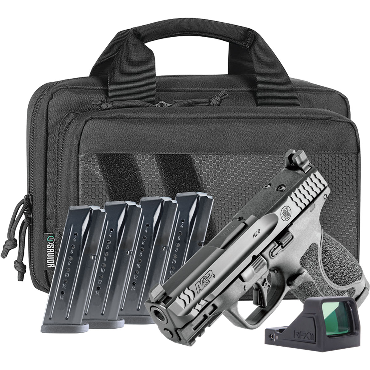 Smith & Wesson M&P M2.0 Bundle Compact 9mm Luger 15+1 3.60  Handgun