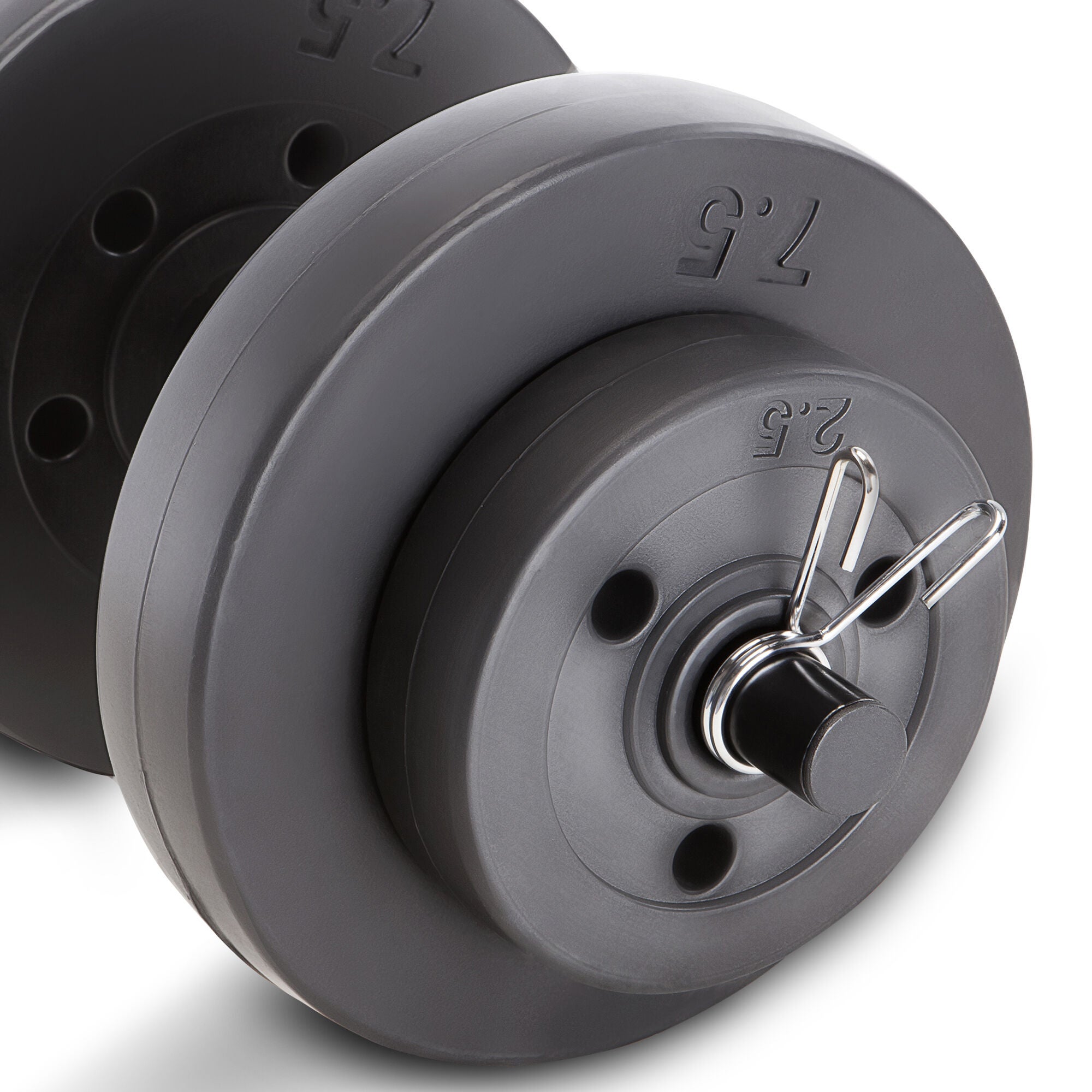 Marcy 40lb Vinyl Adjustable Dumbbell Set