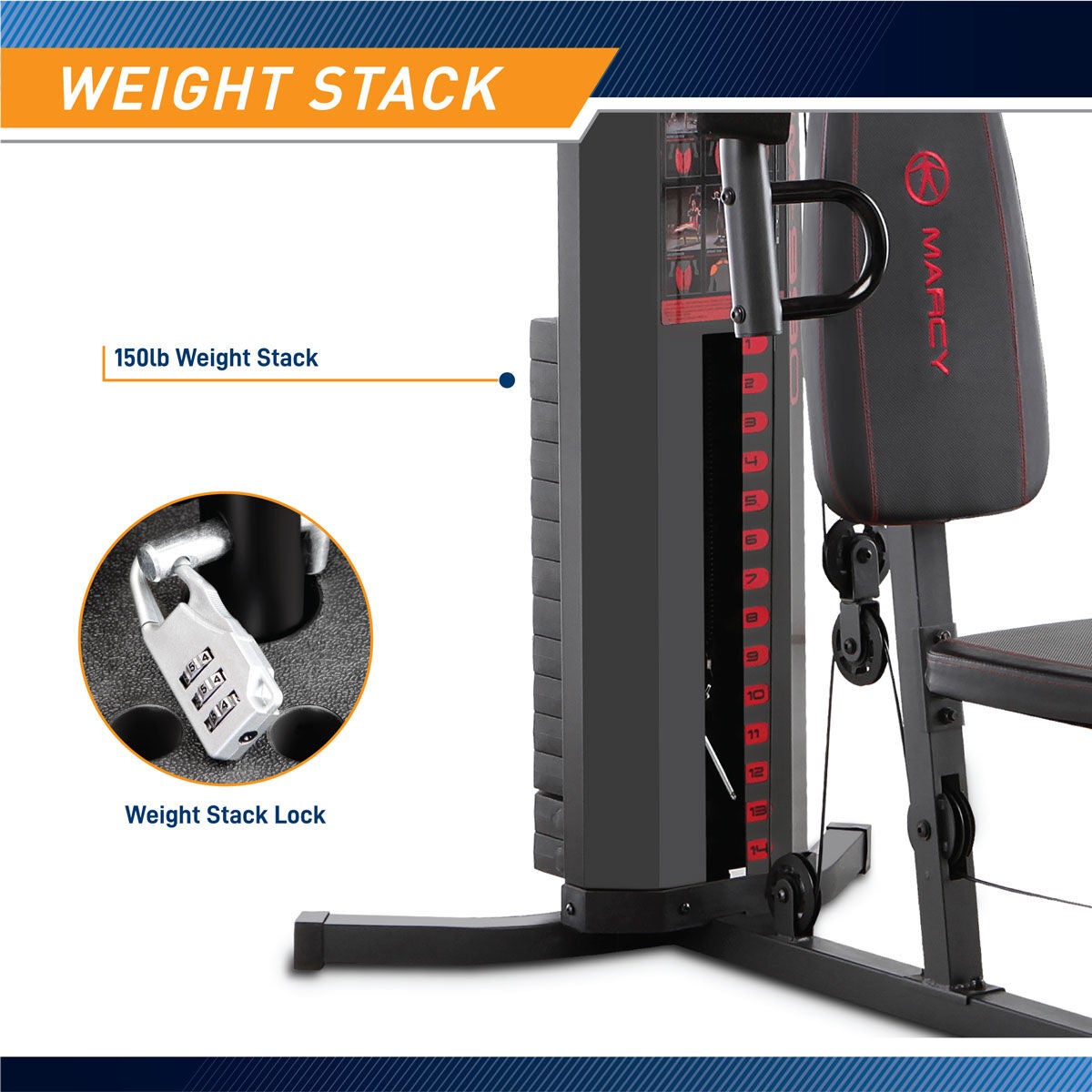 Marcy MWM-990 150 lb. Home Training System