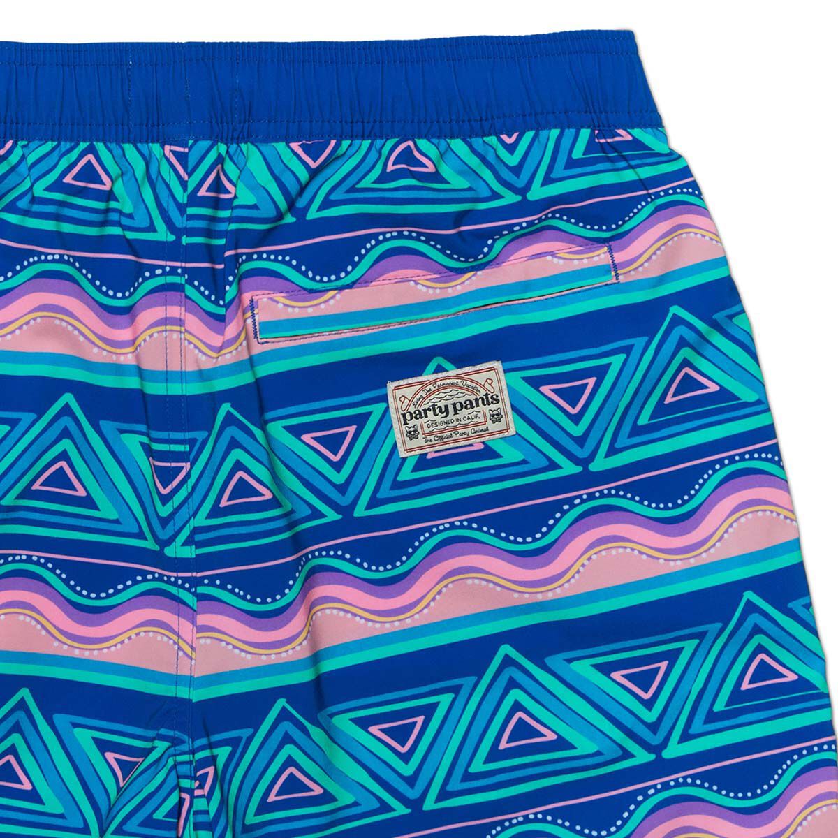 Party Pants Men's Fiesta Stripe Sport Short