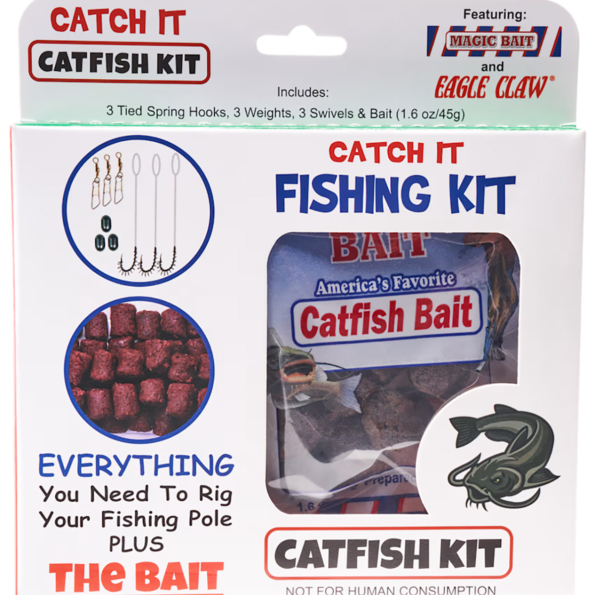 Magic Bait Catch It Catfish Fishing Kit