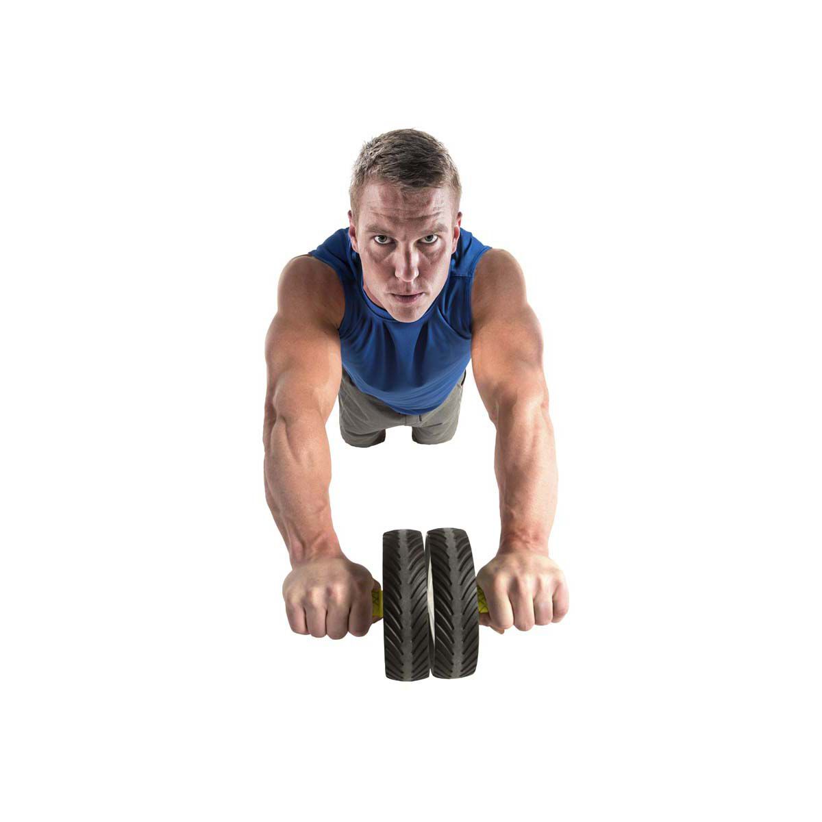 Go Fit Deluxe Dual Ab Wheel