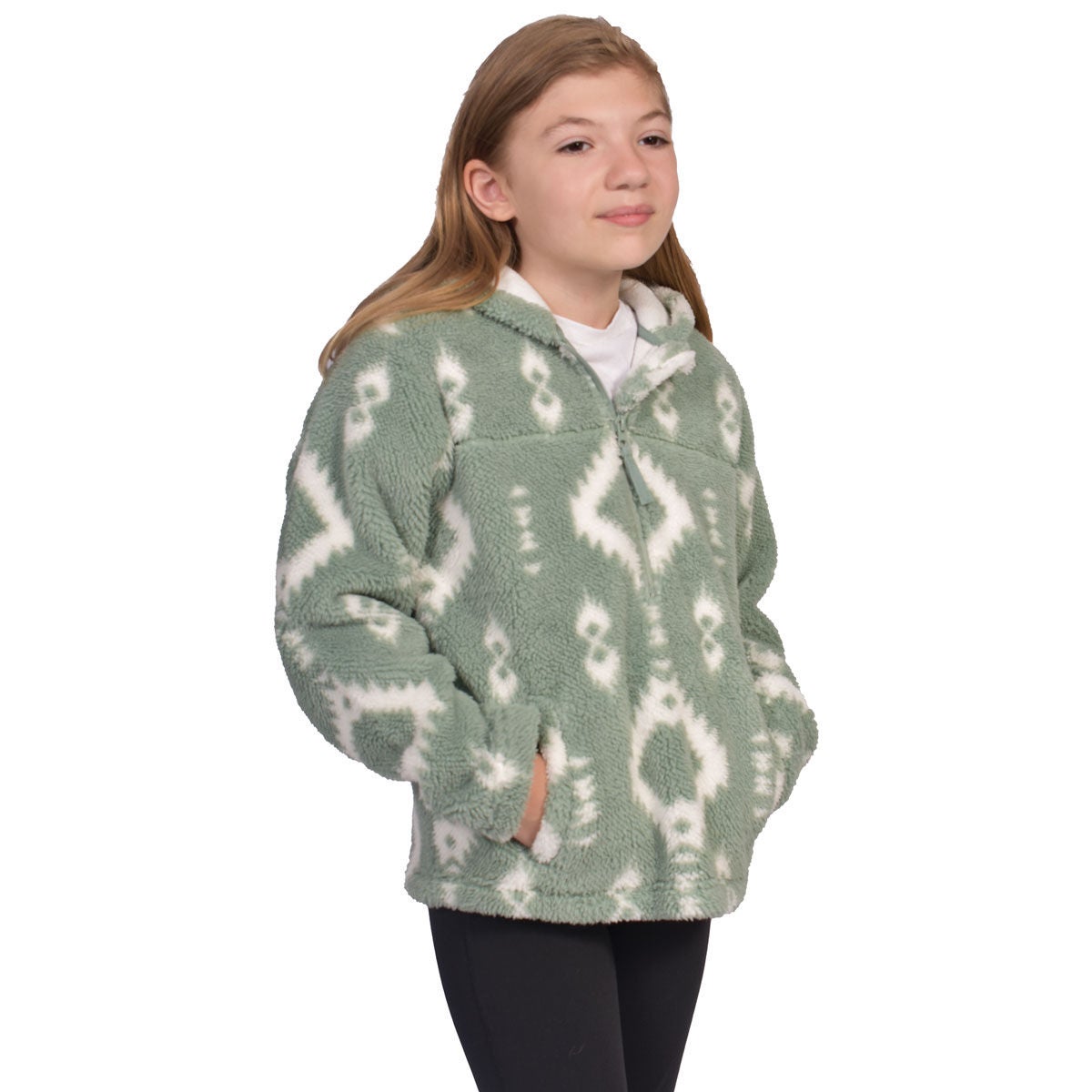 Canyon Creek Girl's Sherpa 1/4 Zip