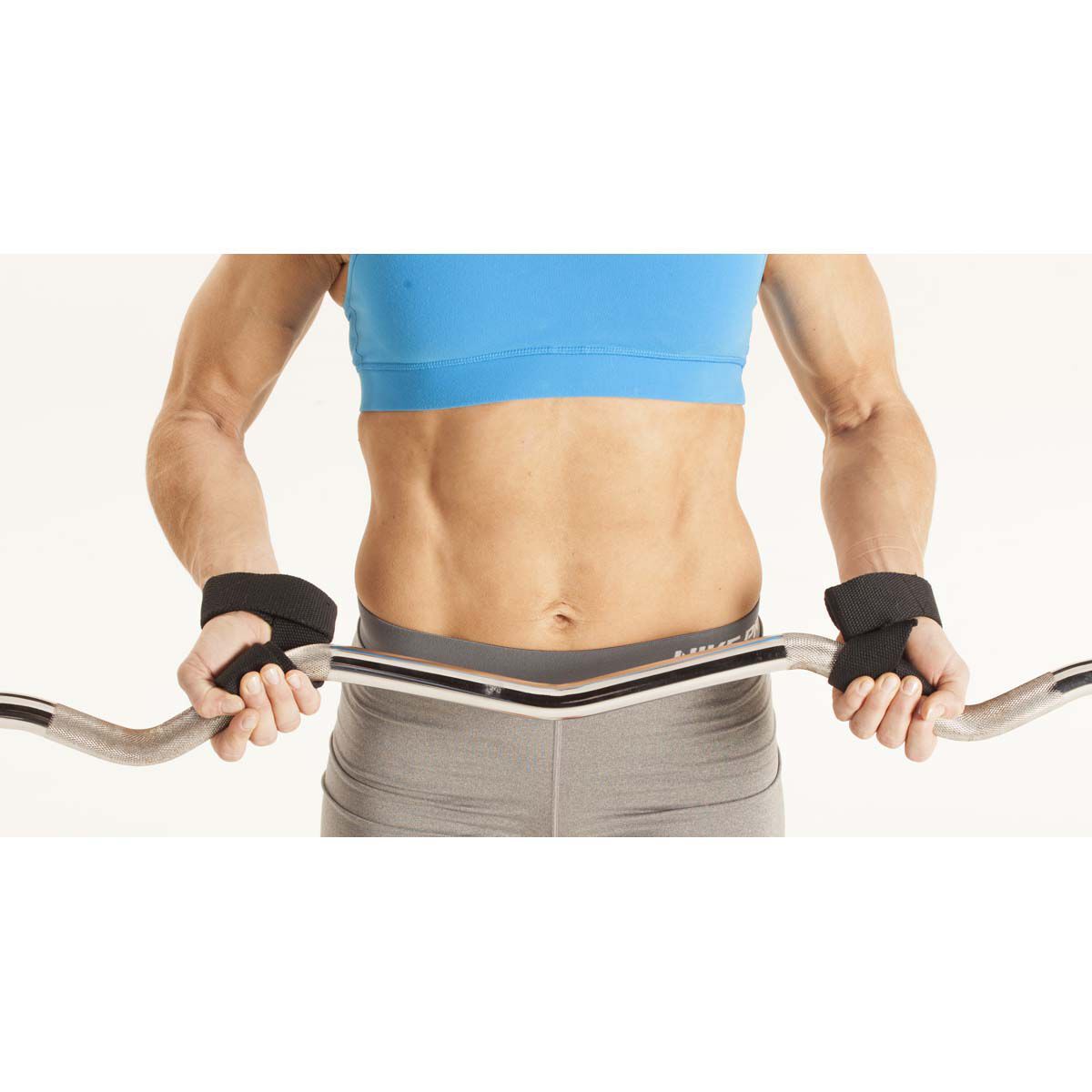 Go Fit Cotton Weightlifting Wrist Straps (pair)