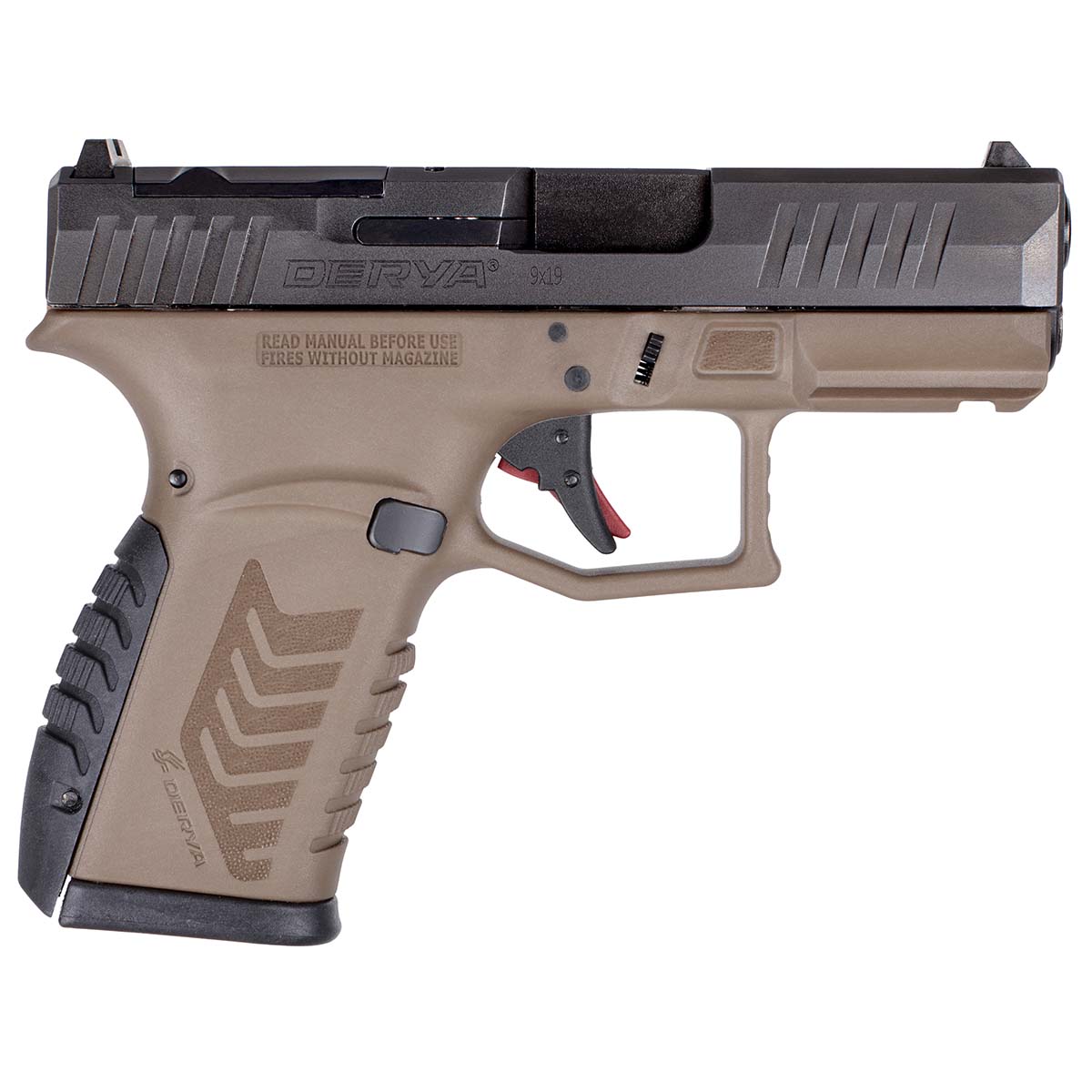 Derya Arms DY9Z 9MM 15R OR BRWN_BLK Pistol