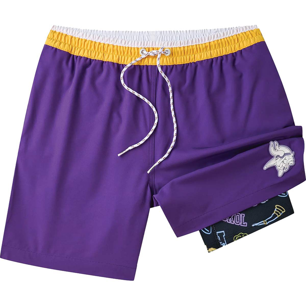 Chubbies Men's Minnesota Vikings Swim Trunks