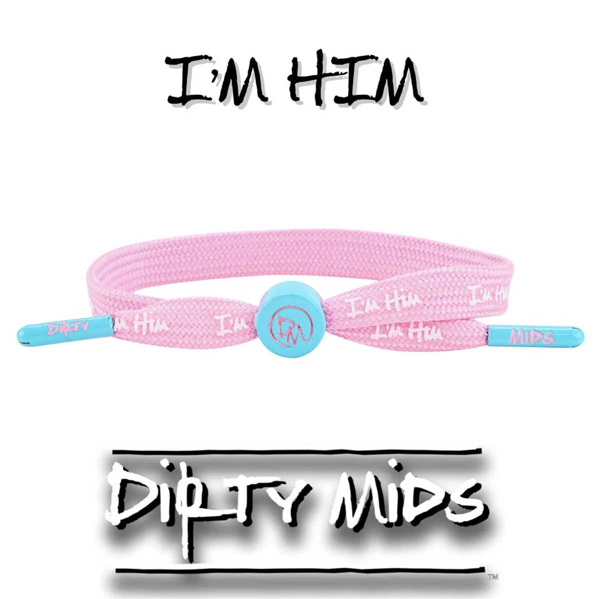 Dirty Mids I'M HIM Dirty Mids Motiv8 Baseball Bracelet