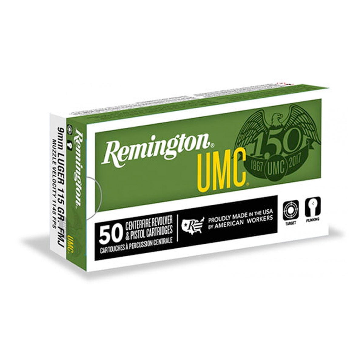 Remington .40 JHP S&W UMC 100ct Ammo