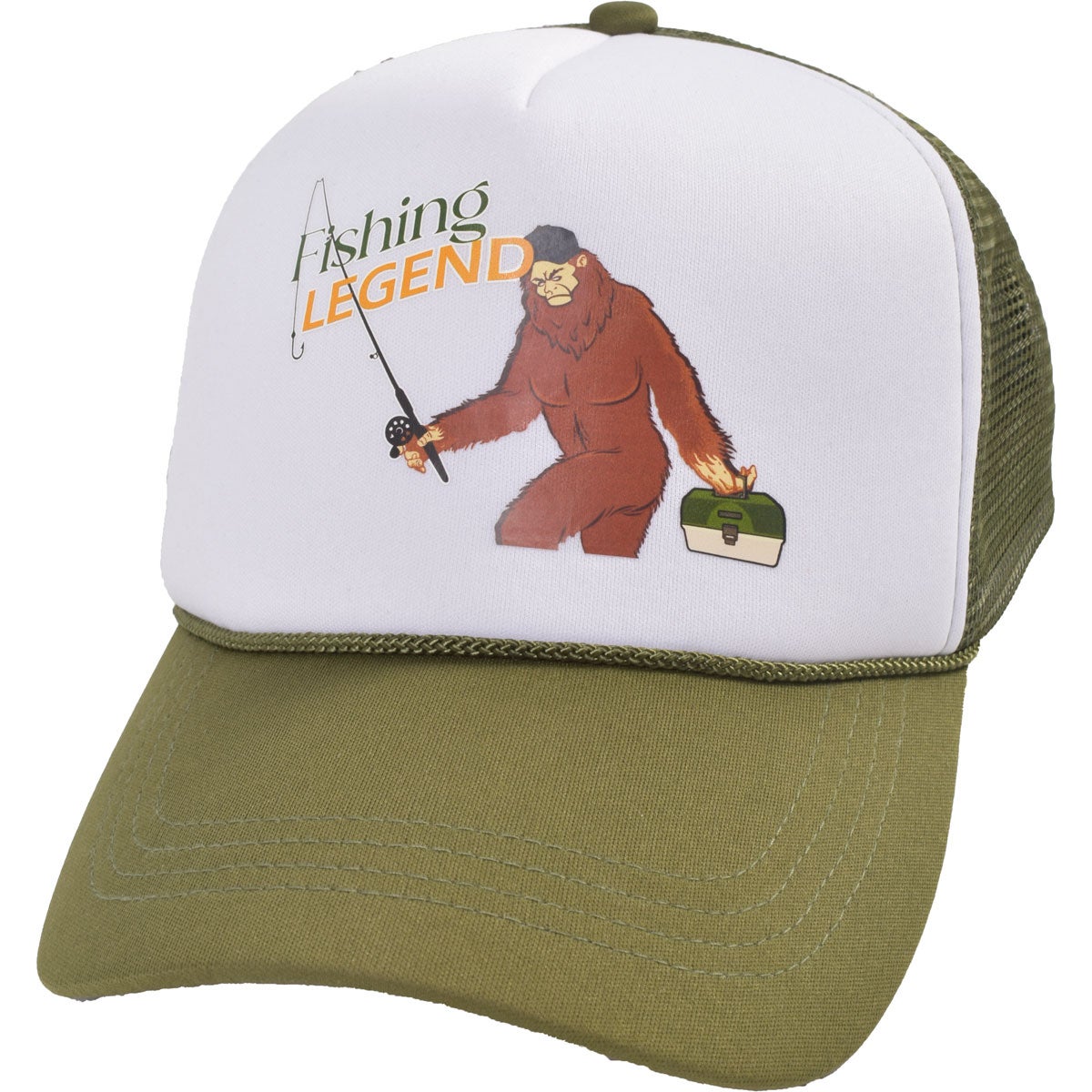 David & Young Fishing Sasquatch Trucker Hat