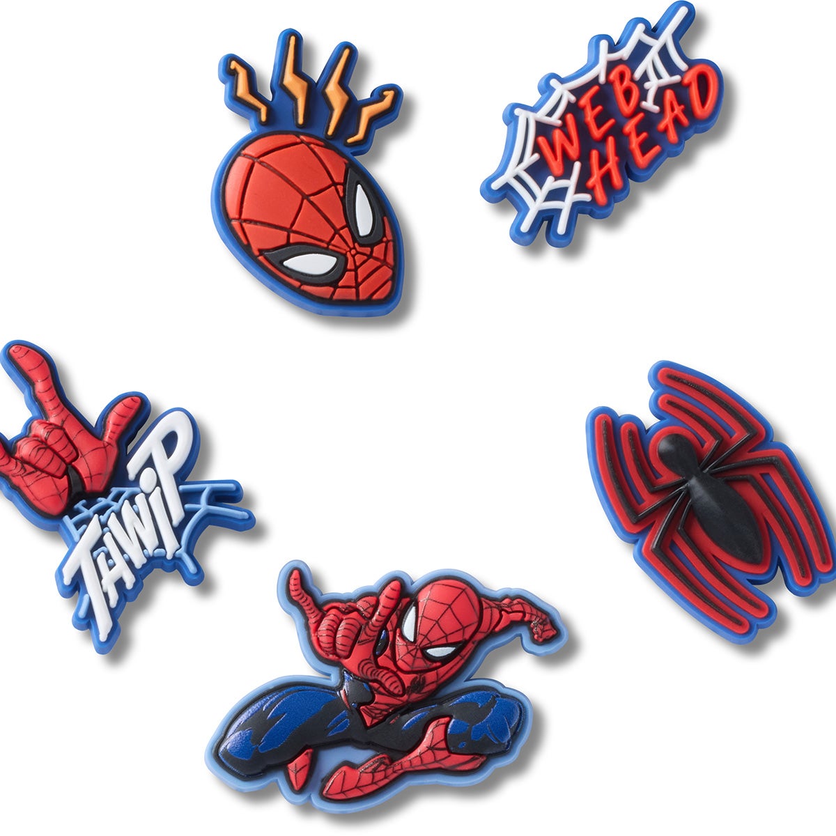 Jibbitz Spider Man 5 Pack