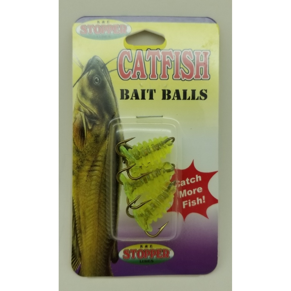 K-e Catfish Bait Balls Red 3-Pack