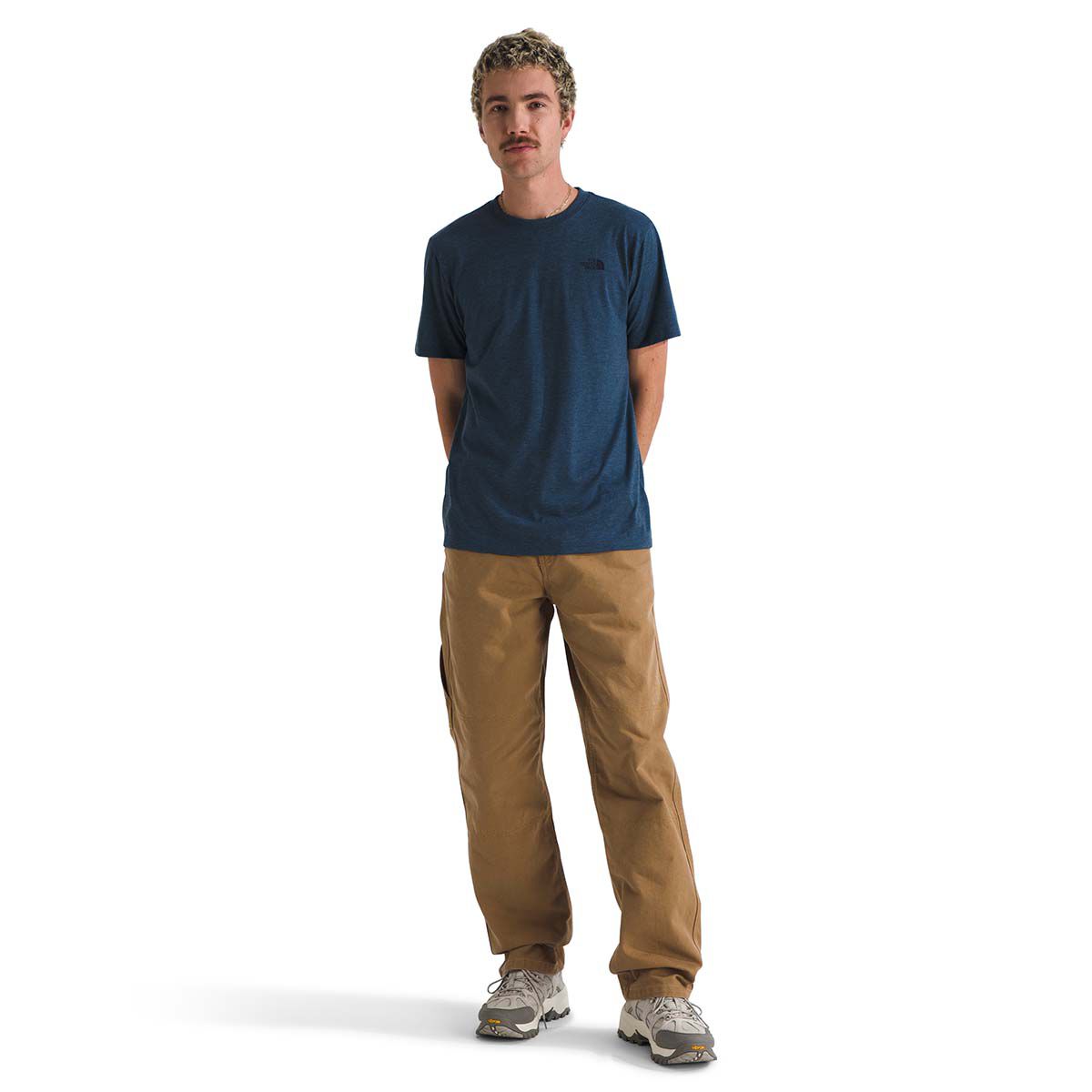 North Face Men's Short-Sleeve Tri-Blend Tee