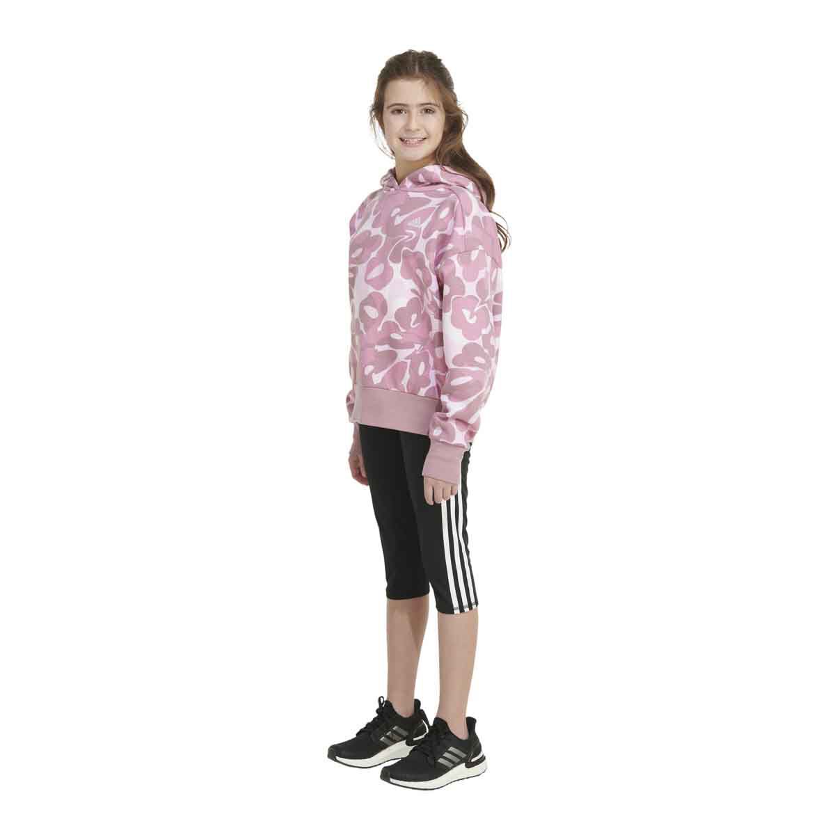 adidas Girl's Print Hoodie