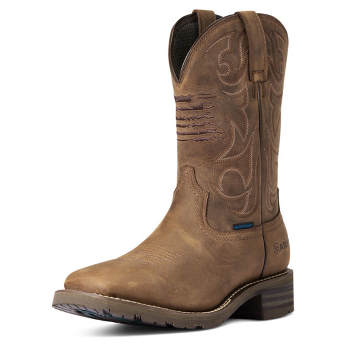 Ariat Men's Hybrid Patriot Waterproof Cowboy Boot