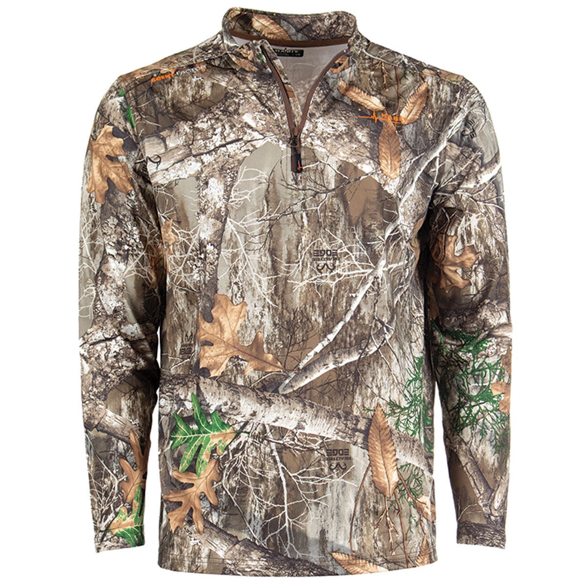 Habit Men's Twin Rocks  1/4 Zip Performance Top