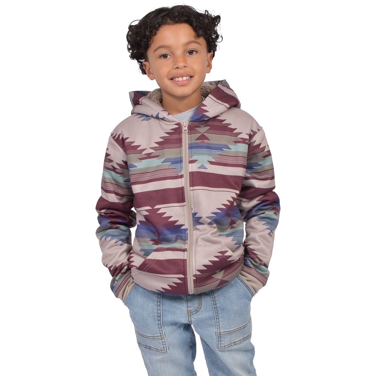 Canyon Creek Boy's Sherpa Lined Jacket