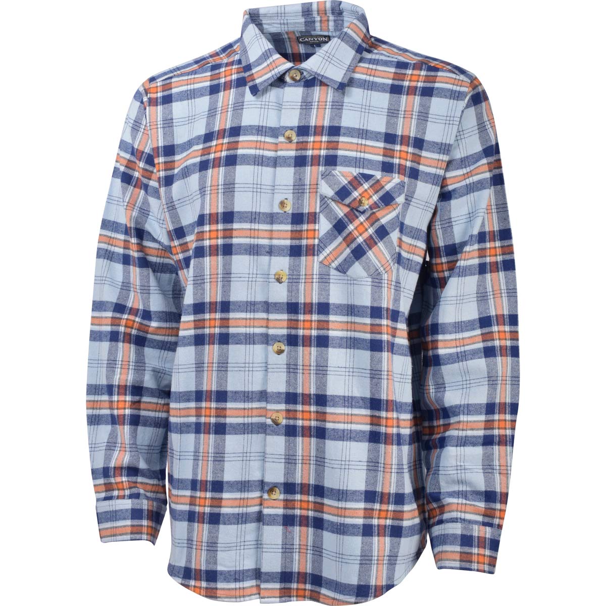 Canyon Creek Men's Plaid Flannel Shirt