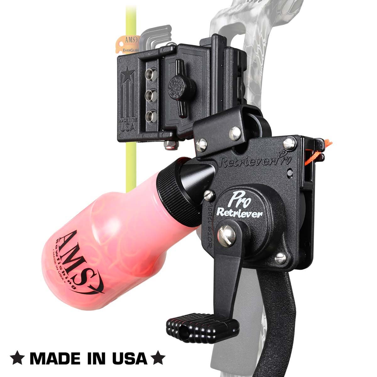 Ams Retriever Pro Bowfishing Reel - Right Hand