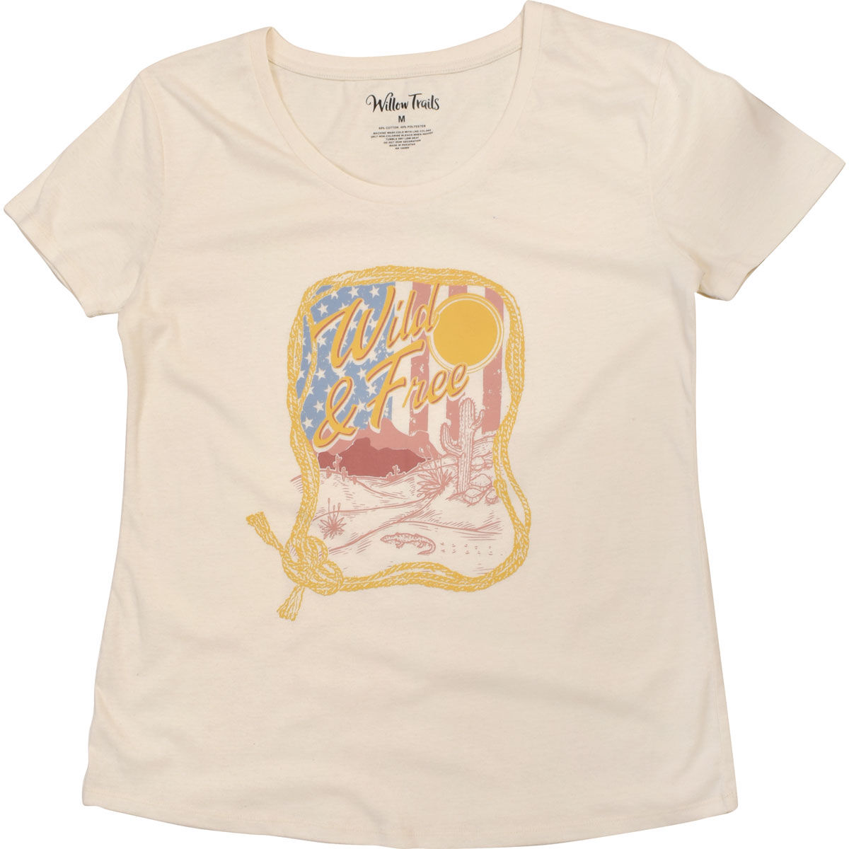 Staghorn River Women's Wild & Free Western Tee