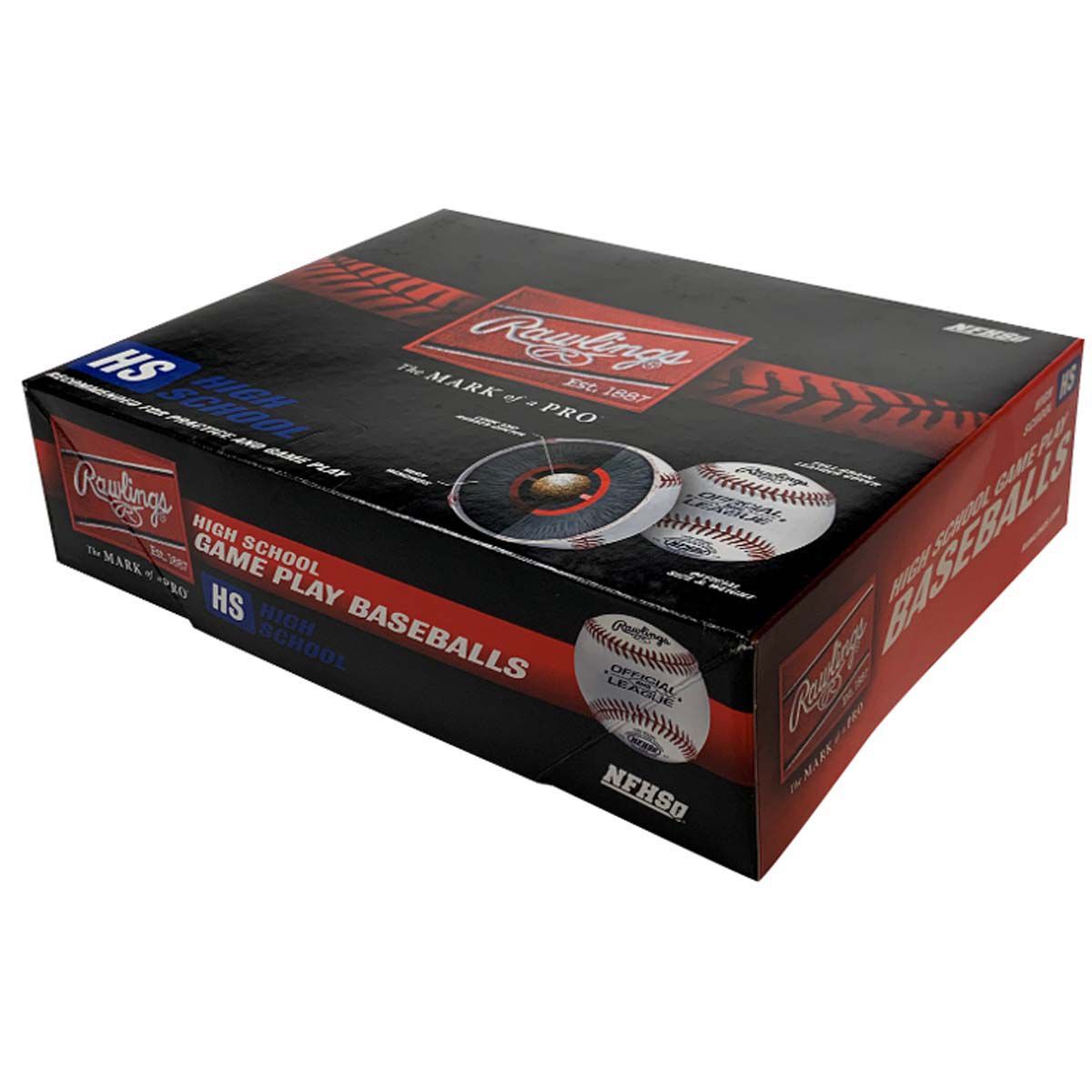 Rawlings 1 Dozen High School Game Play Baseballs