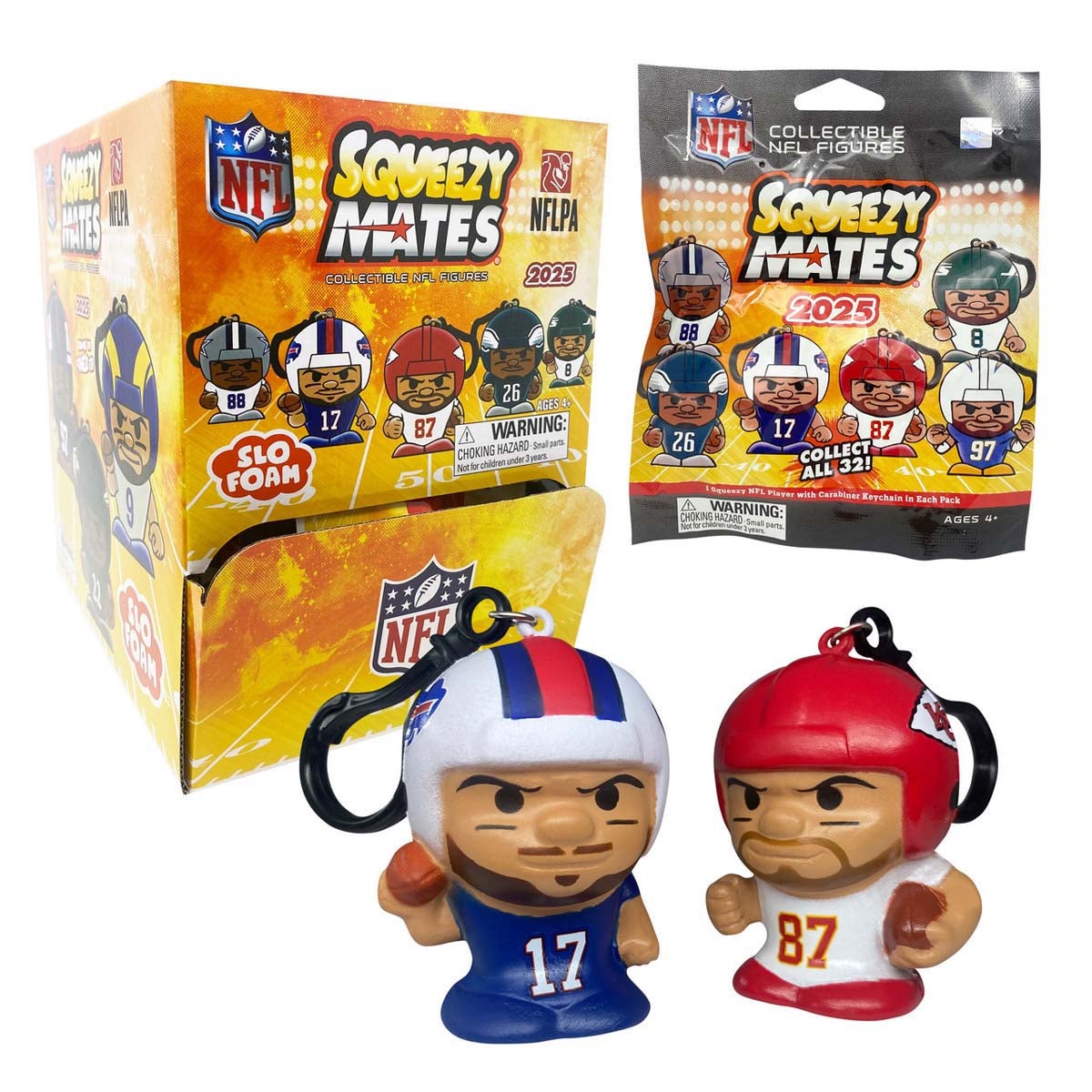 Teenymates NFL Squeezymates 2025