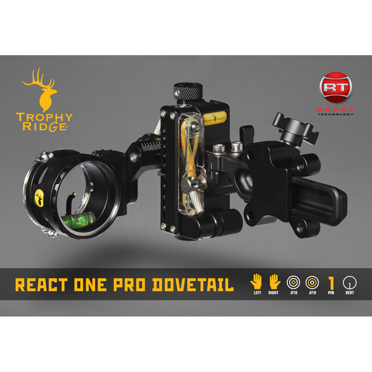 Trophy Ridge React One Pro Dovetail Sight