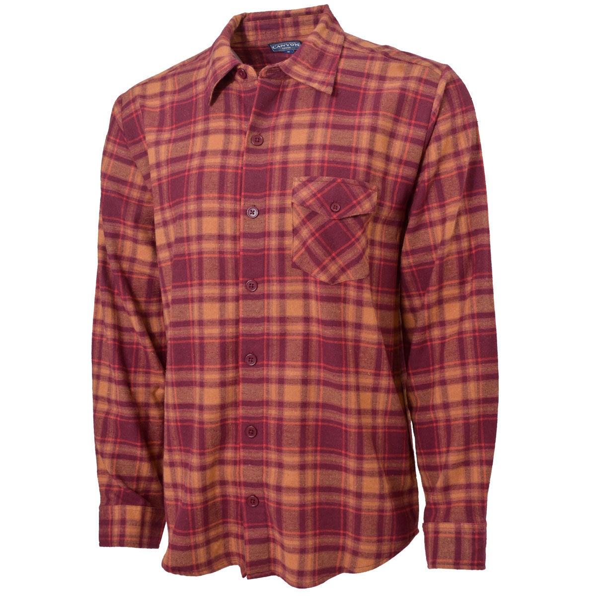Canyon Creek Men's One Pocket Flannel