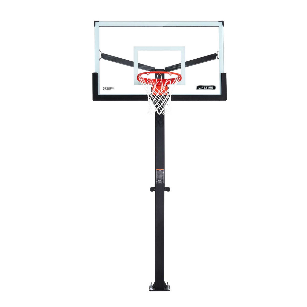 Mammoth 60" 90916 Glass In-Ground Basketball System
