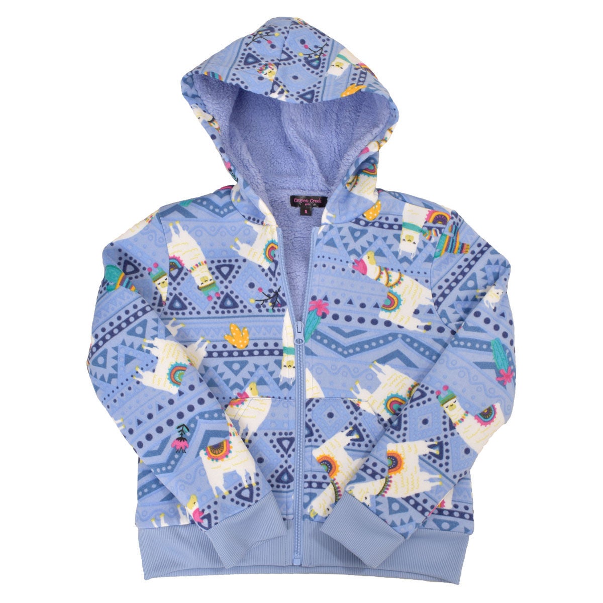 Canyon Creek Girls' Full Zip Sherpa