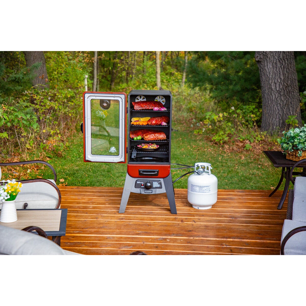 Pitboss 3 Series Vertical Gas Smoker