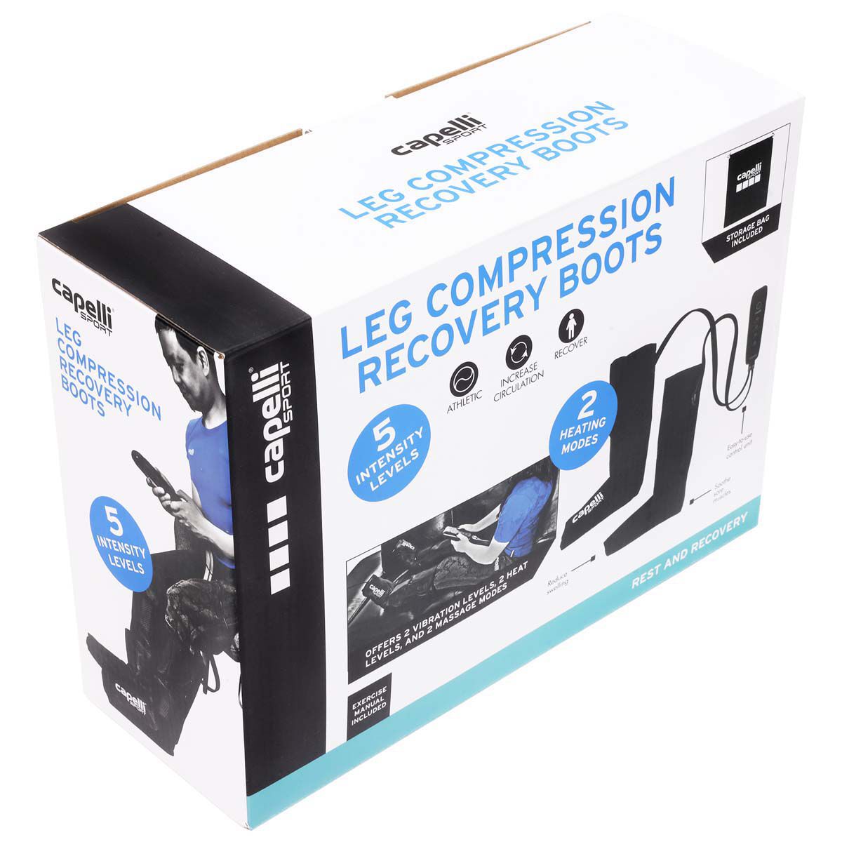 Capelli Sport Leg Massager Recovery Boots