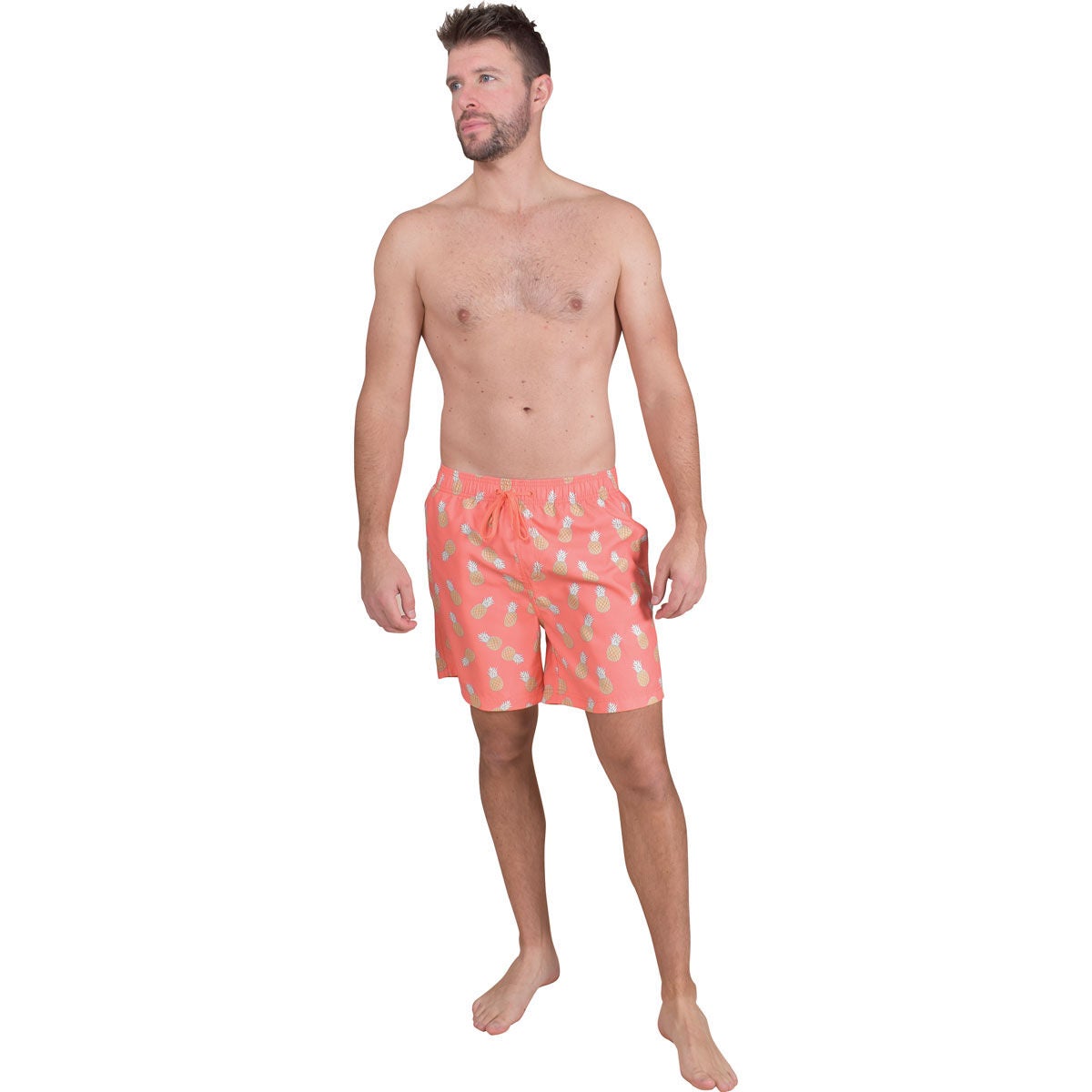 Canyon Creek Men's Coral Pineapple Volley Shorts