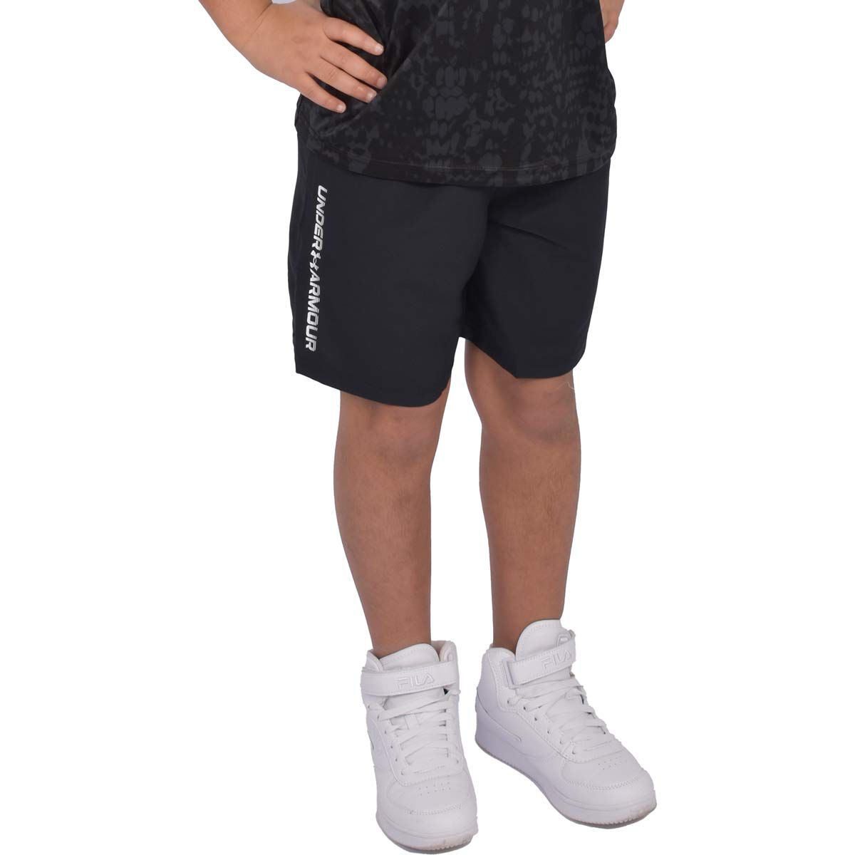 Under Armour Boys' Woven Wordmark Shorts