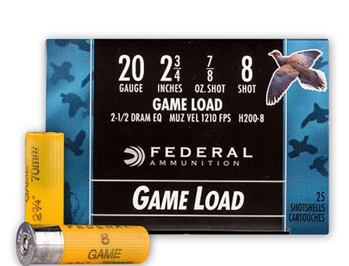 Federal Game Load 20 Gauge 8