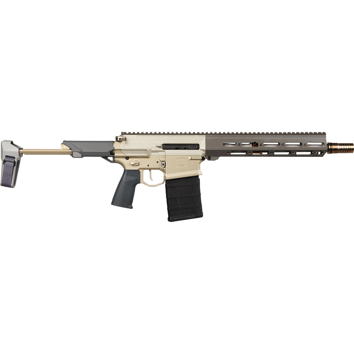 Q Llc Boombox 8.6 Blackout 20+1 12" Handgun