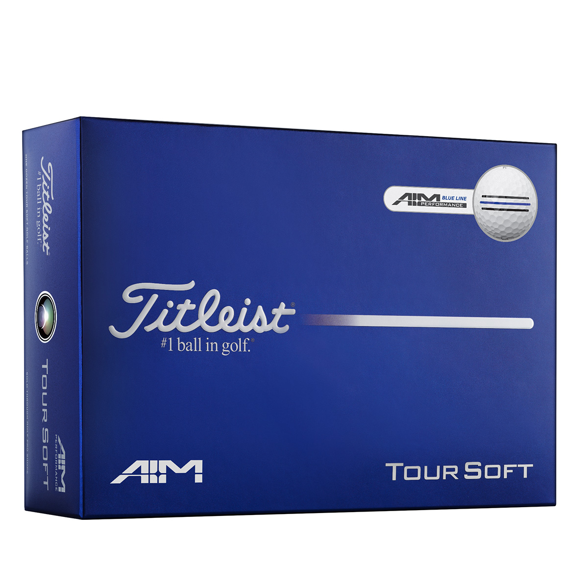 Titleist 2026 Tour Soft AIM Performance Blue Golf Balls 12-Pack