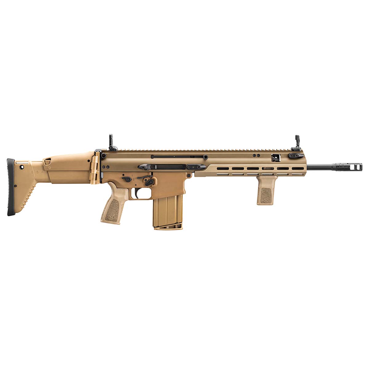Fn 7.62 16.25 16/20R FDE Tactical Centerfire Rifle